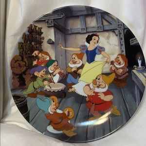 PLATE #1 Knowles The Dance Of Snow White & Seven Dwarf’s Collectible Plate